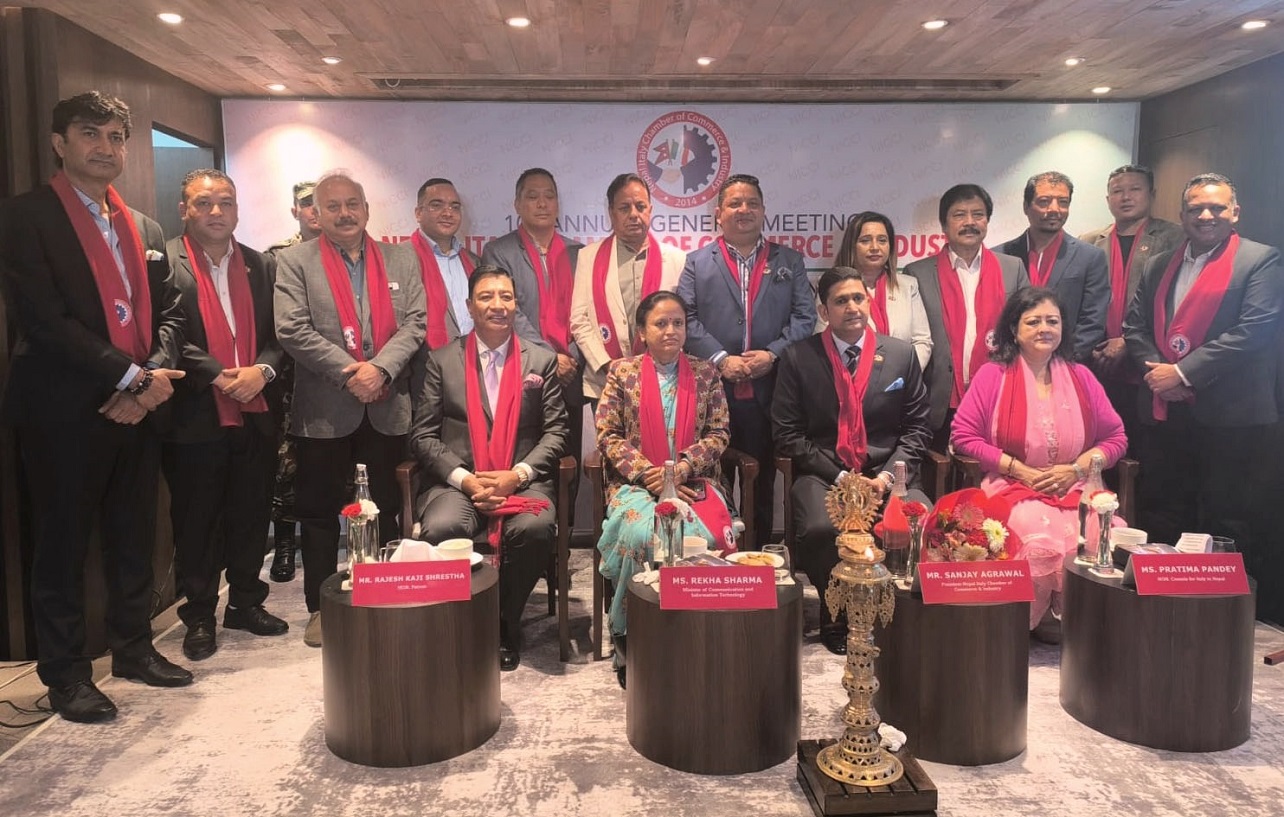 नेपाल इटाली चेम्बर अफ कमर्स एन्ड ईन्डस्ट्री (एनआईसीसीआई)कोे १०औँ वार्षिक साधारणसभा सफलतापूर्वक सम्पन्न